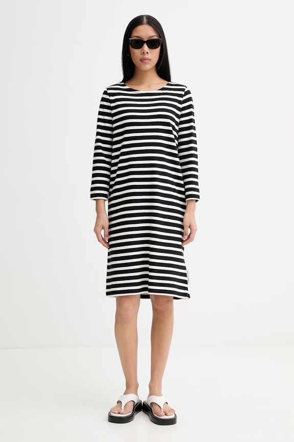 Marc O'Polo rochie din bumbac 5000014189 negru ZS26