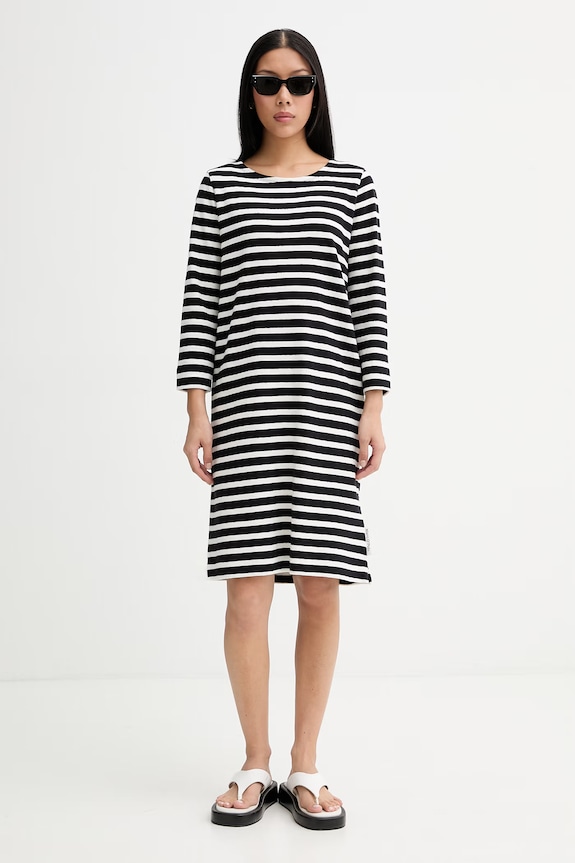 Marc O'Polo rochie din bumbac 5000014189 negru ZS26