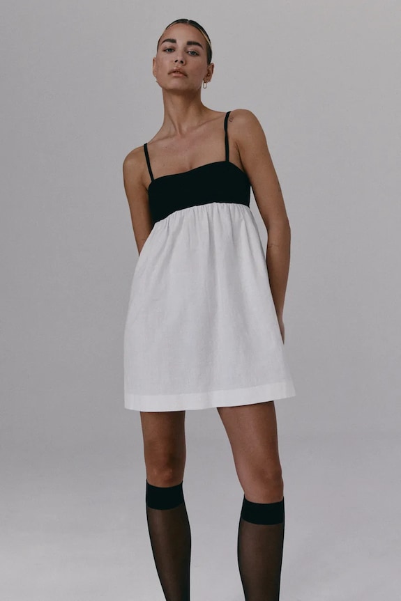 Muuv. rochie din bumbac DIJOU sukienka.krotka.DIJOU