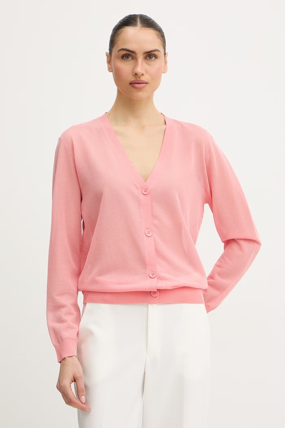 Silvian Heach cardigan AGARWA uni roz GPP26519CD