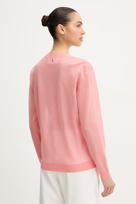 Îmbrăcăminte Silvian Heach cardigan AGARWA GPP26519CD roz