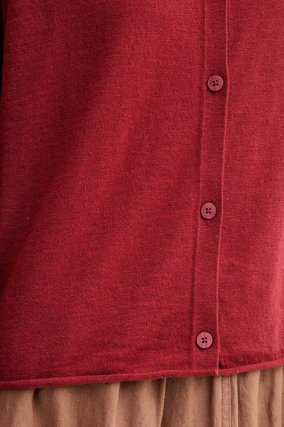 Marc O'Polo cardigan pentru femei, cu bumbac 5000014142 rosu