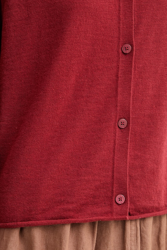Marc O'Polo cardigan pentru femei, cu bumbac 5000014142 rosu