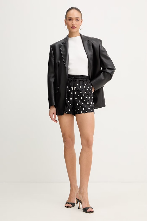 Silvian Heach pantaloni scurți VARVARA GPP26462SH negru ZS26