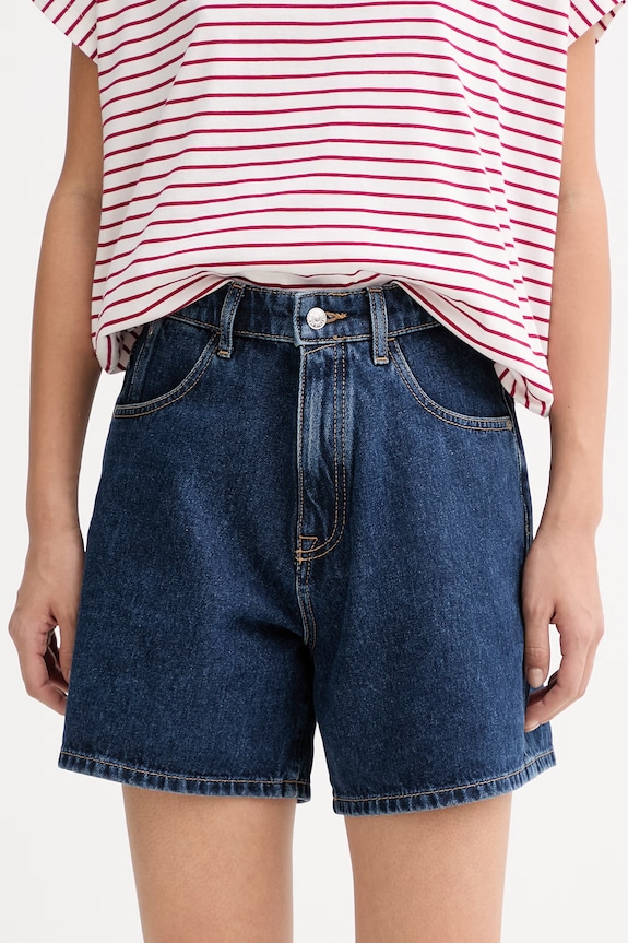 Marc O'Polo pantaloni scurți pentru femei, din denim bleumarin 5000009787