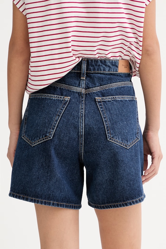 Îmbrăcăminte Marc O'Polo pantaloni scurți pentru femei, din denim 5000009787 bleumarin