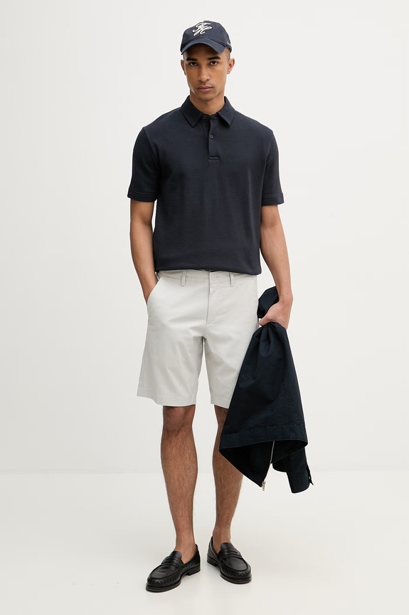 Marc O'Polo pantaloncini da uomo con cotone 5000013927 grigio ZS26
