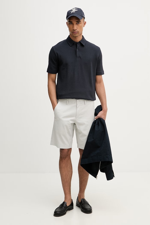 Marc O'Polo pantaloncini da uomo con cotone 5000013927 grigio ZS26
