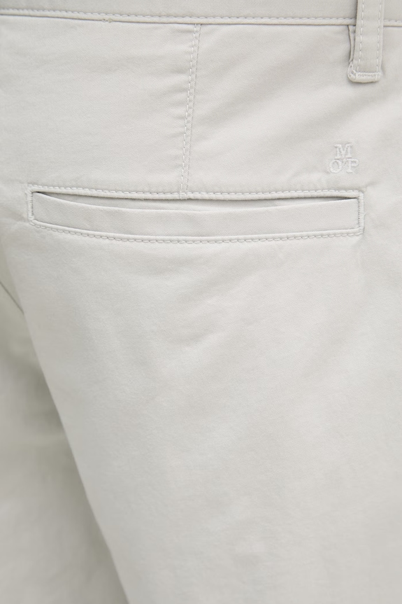 Marc O'Polo pantaloncini da uomo con cotone grigio 5000013927