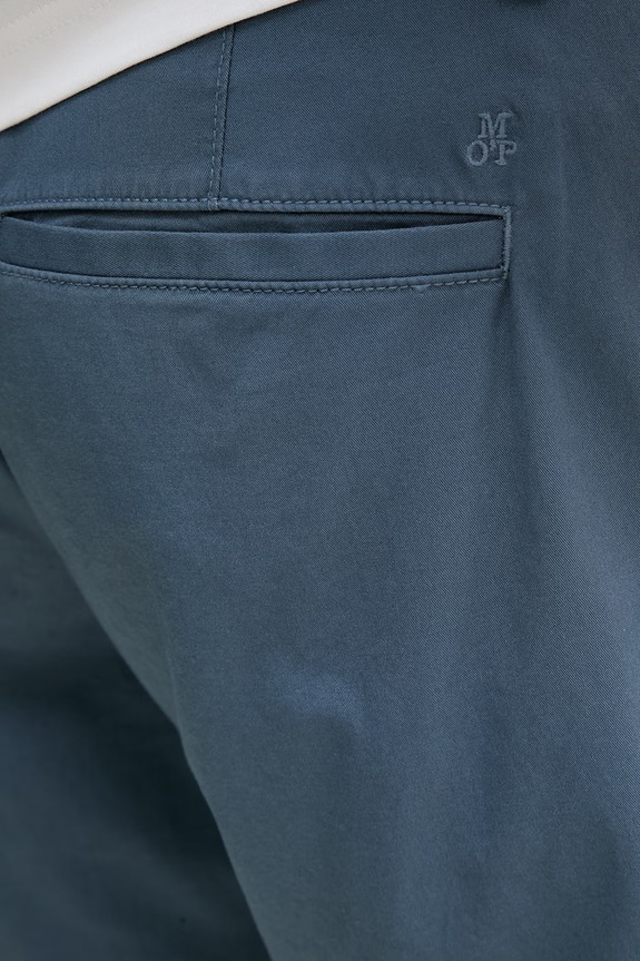 Marc O'Polo pantaloncini da uomo con cotone blu navy 5000013927