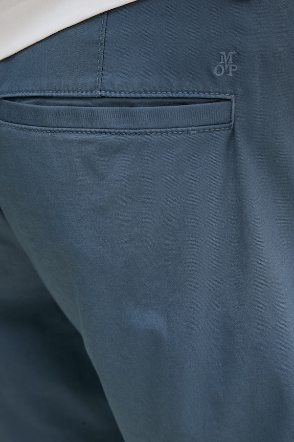 Marc O'Polo pantaloncini da uomo con cotone blu navy 5000013927