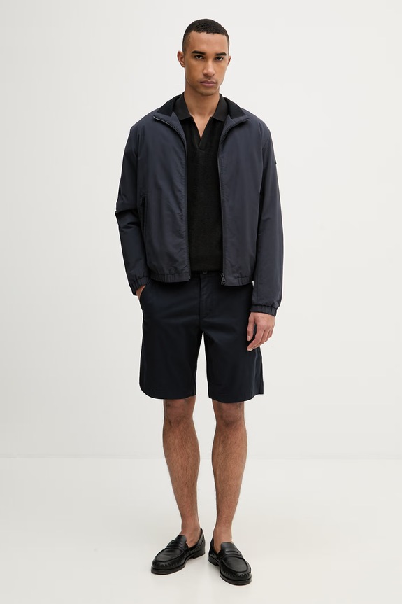 Marc O'Polo pantaloni scurți pentru bărbați, cu bumbac 5000013927 bleumarin ZS26