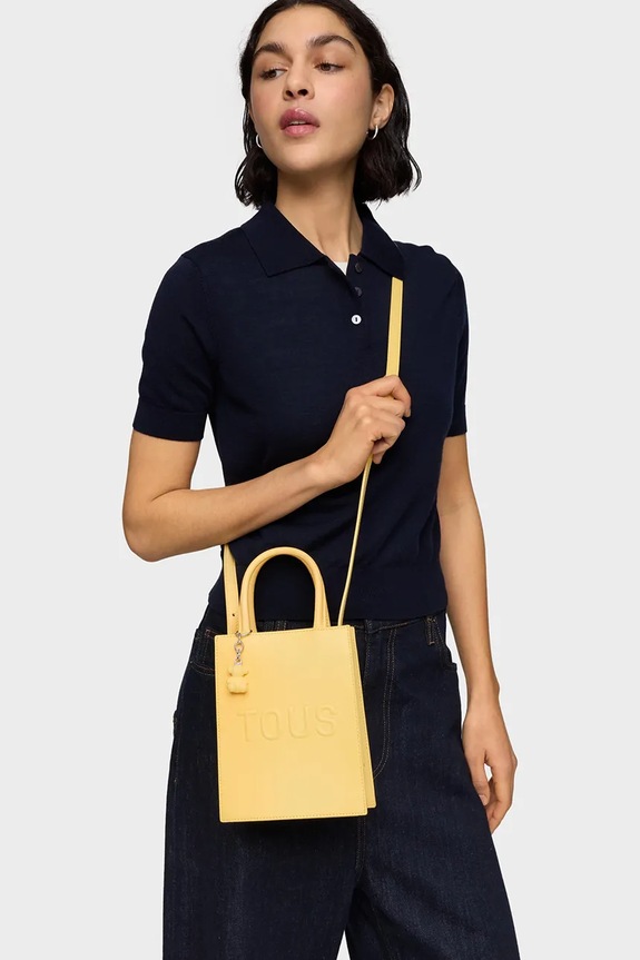 Tous Tote Γυναικεία από απομίμηση δέρματος 2002373805 κίτρινο
