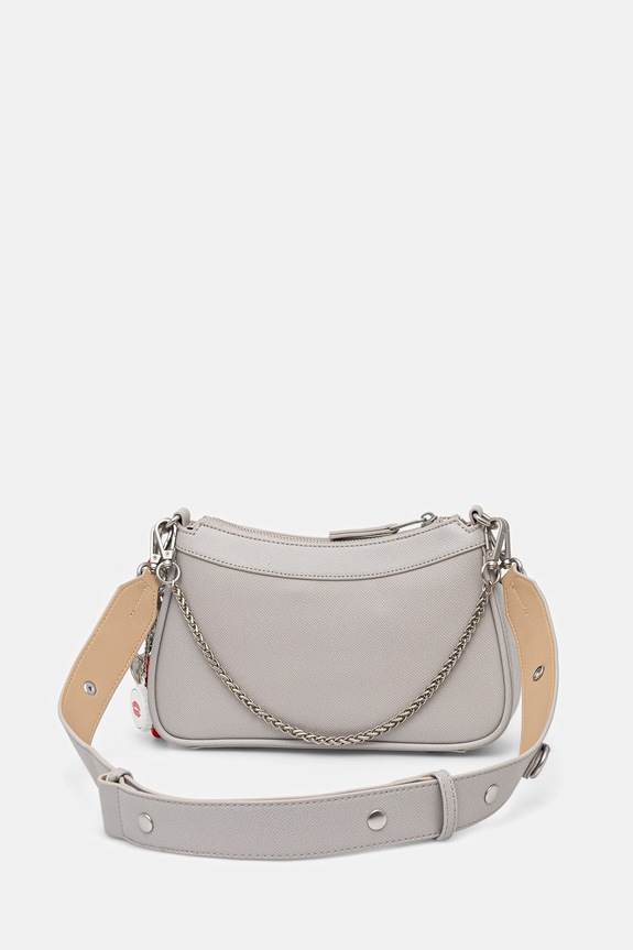Doplnky Silvian Heach crossbody kabelka dámska PANDIA RCP26015BO sivá