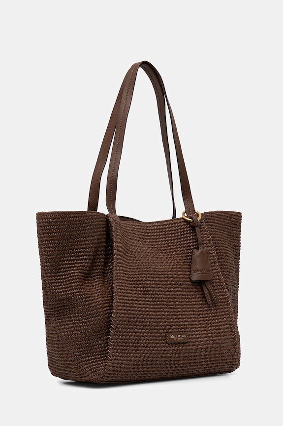 Marc O'Polo shopper torba ženska pletena 5000010830 rjava ZS26