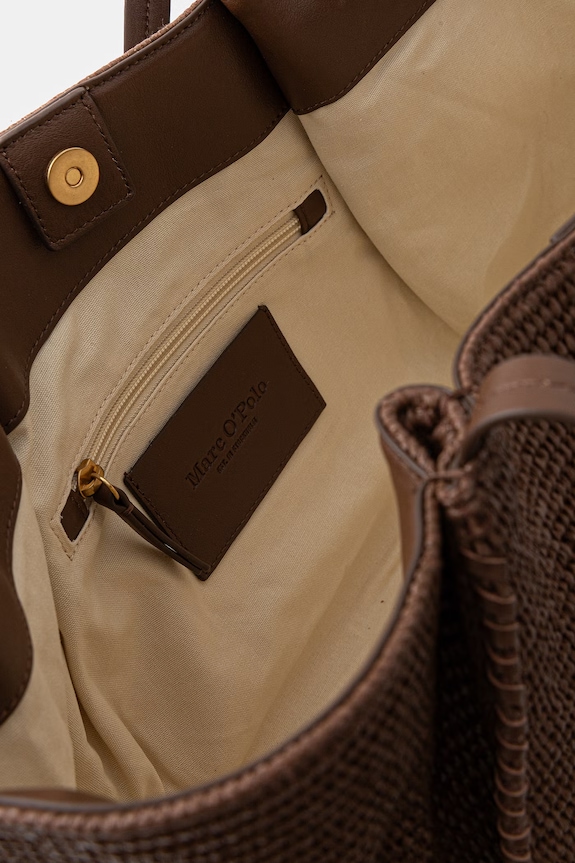 Marc O'Polo shopper torba ženska pletena 5000010830 rjava