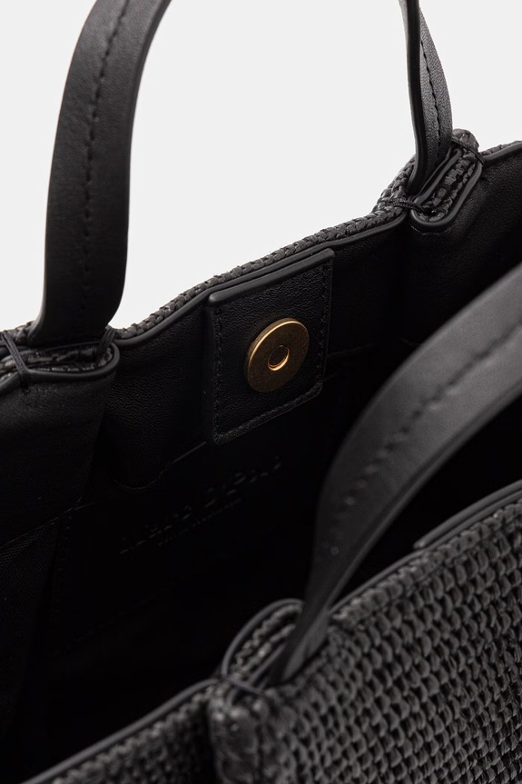 Marc O'Polo geantă crossbody pentru femei împletită 5000010832 negru