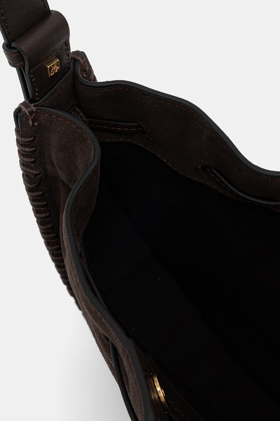 Marc O'Polo crossbody kabelka dámska semišová 5000010854 hnedá