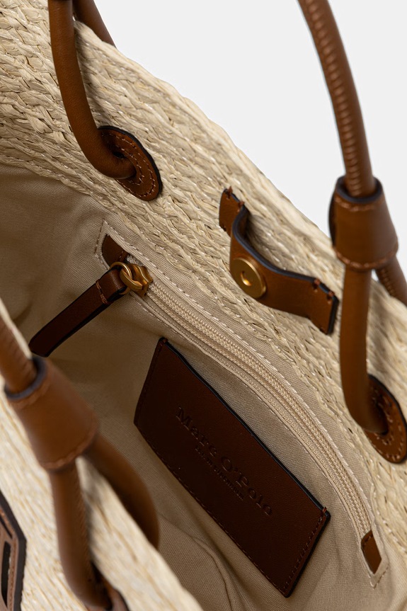 Marc O'Polo crossbody kabelka dámská pletená 5000010858 béžová