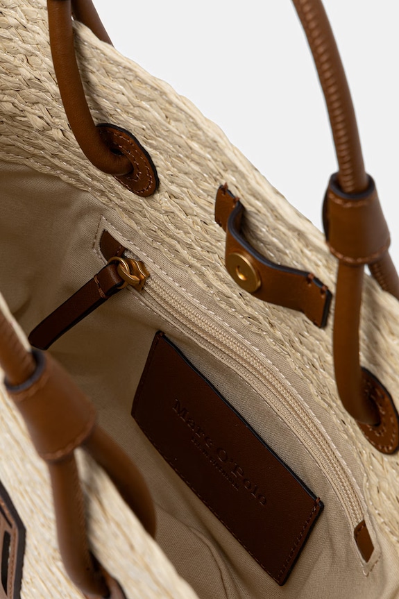 Marc O'Polo crossbody kabelka dámská pletená 5000010858 béžová