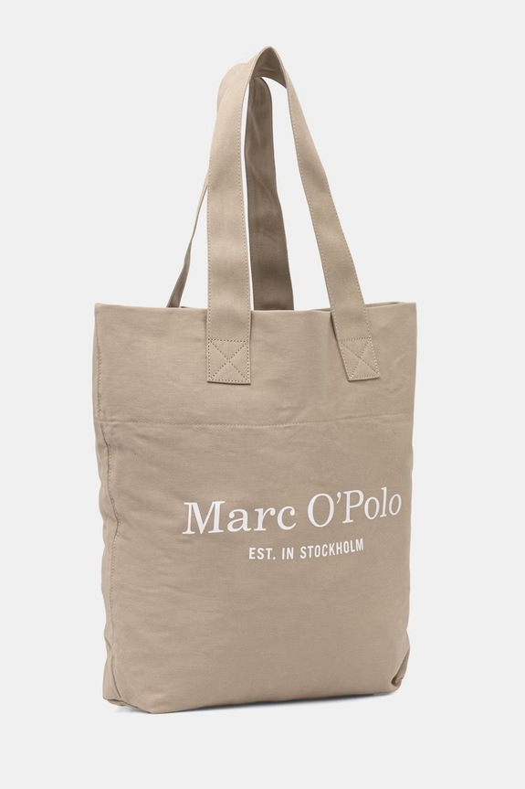 Marc O'Polo geantă tote pentru femei, din bumbac 5000010863 bej ZS26