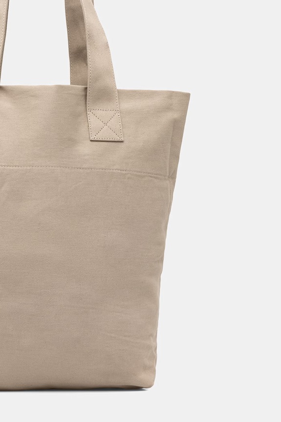 Accesorii Marc O'Polo geantă tote pentru femei, din bumbac 5000010863 bej