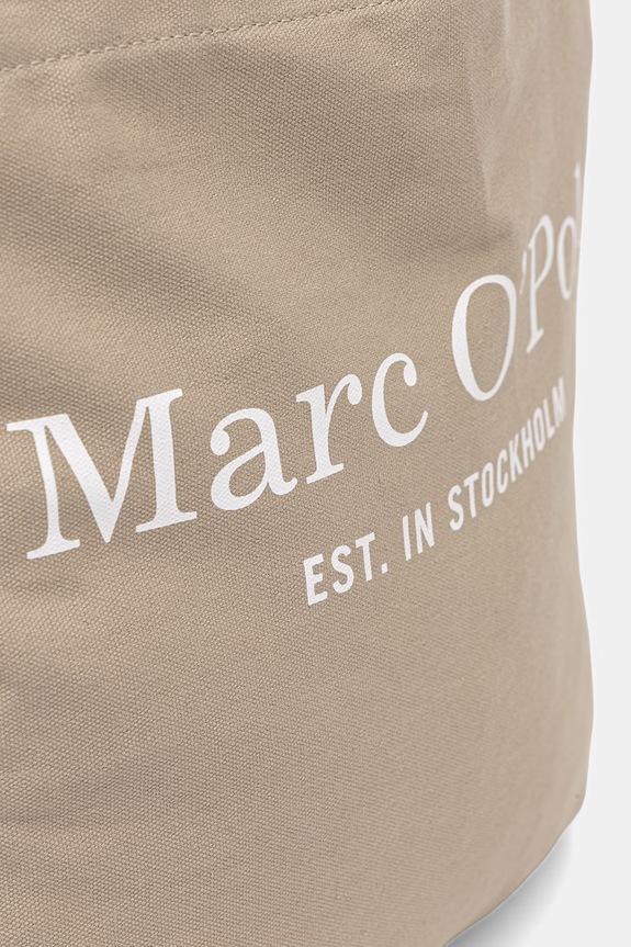 Marc O'Polo geantă tote pentru femei, din bumbac bej 5000010863