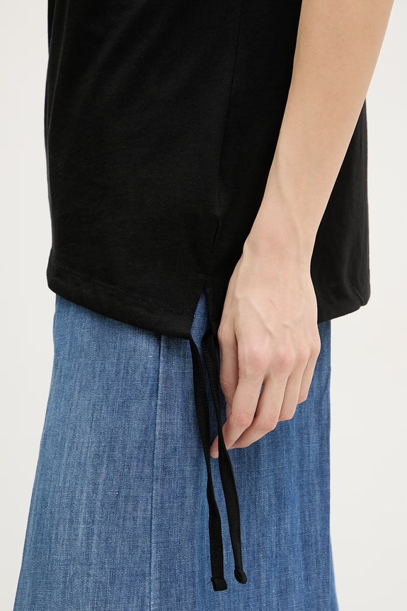 Silvian Heach tricou pentru femei, din bumbac WABAK GPP26102TS negru
