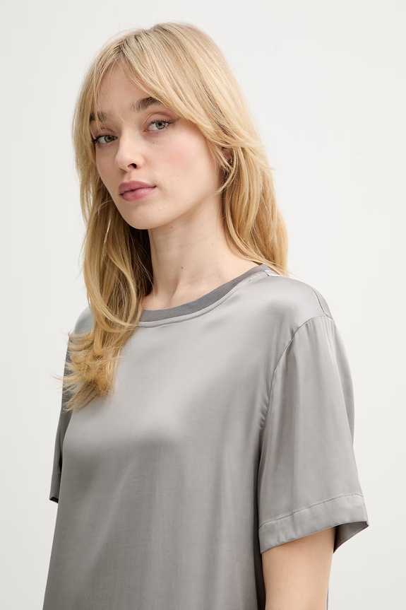 Silvian Heach bluză RESANA gri GPP26191BL