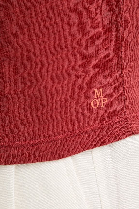 Marc O'Polo top pentru femei, din bumbac 5000014109 rosu