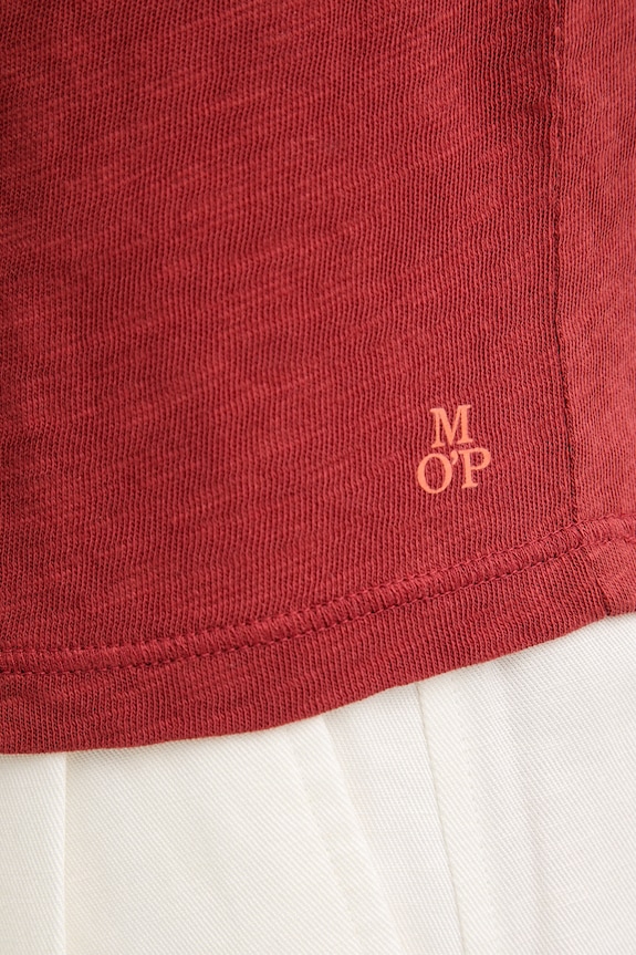 Marc O'Polo top pentru femei, din bumbac 5000014109 rosu