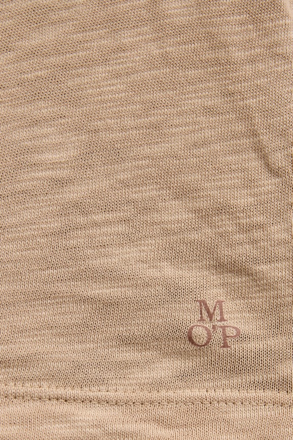 Marc O'Polo τοπ γυναικείο βαμβακερό 5000014110 μπεζ