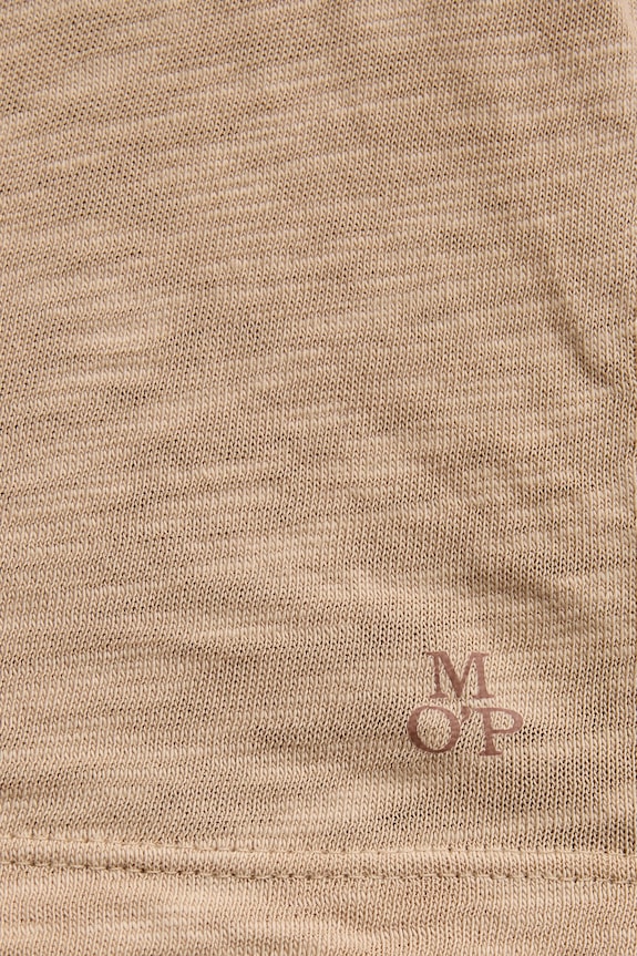 Marc O'Polo τοπ γυναικείο βαμβακερό 5000014110 μπεζ