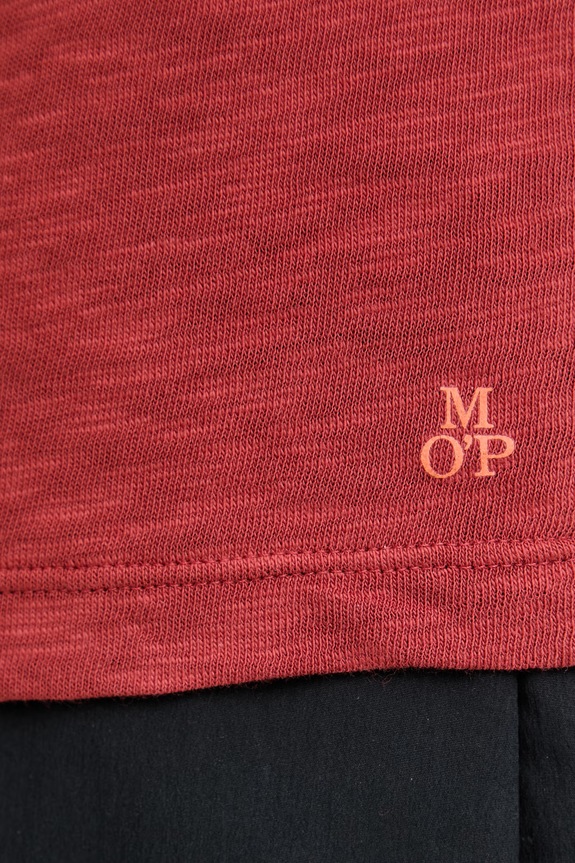 Marc O'Polo top pentru femei, din bumbac 5000014110 rosu