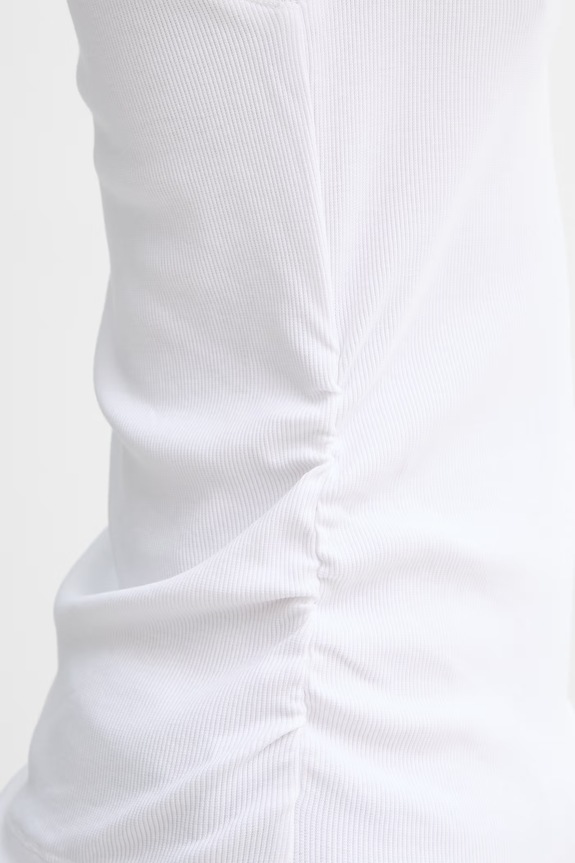 Marc O'Polo top pentru femei, din bumbac cu elastan 5000014121 alb