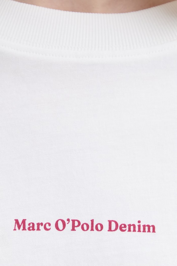 Marc O'Polo T-shirt damski bawełniany 5000010000 beżowy