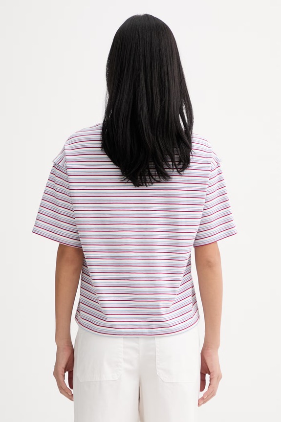 Îmbrăcăminte Marc O'Polo tricou pentru femei, din bumbac 5000010176 alb