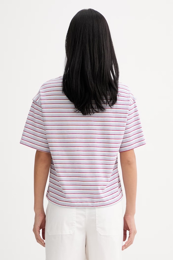Îmbrăcăminte Marc O'Polo tricou pentru femei, din bumbac 5000010176 alb
