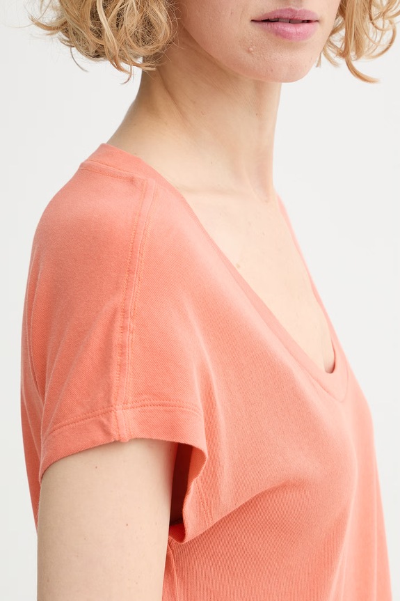 Marc O'Polo tricou pentru femei, din bumbac 5000014191 portocaliu