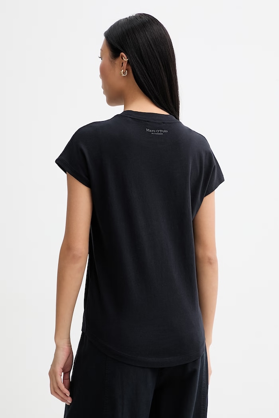 Îmbrăcăminte Marc O'Polo tricou pentru femei, din bumbac 5000014193 bleumarin