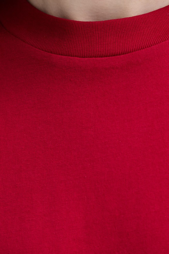 Marc O'Polo T-shirt damski bawełniany 5000009995 czerwony