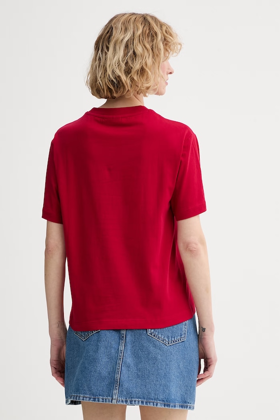 Îmbrăcăminte Marc O'Polo tricou pentru femei, din bumbac 5000010011 rosu