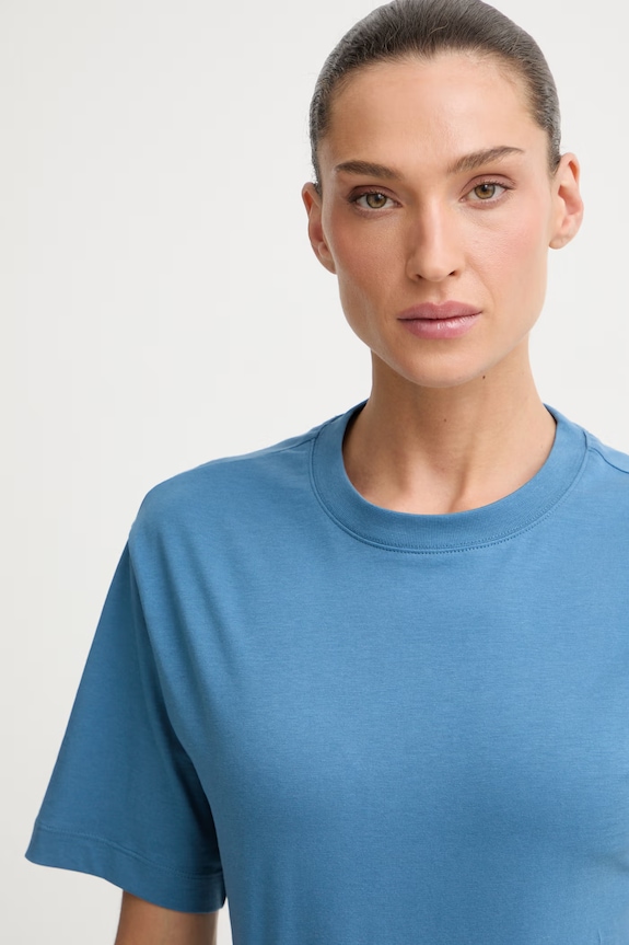 Marc O'Polo t-shirt γυναικείο βαμβακερό μπλε 5000010011