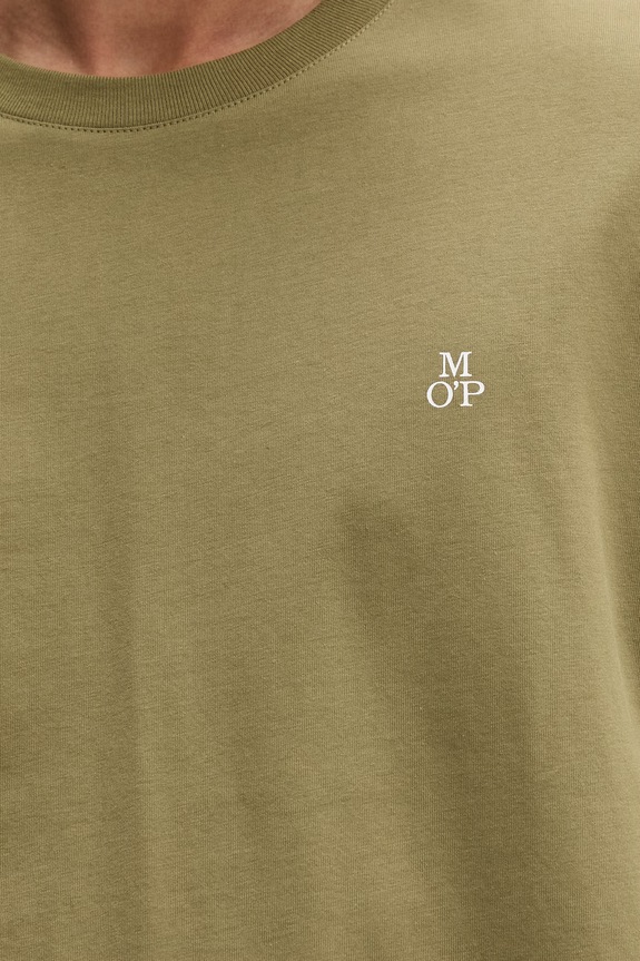 Marc O'Polo tricou basic pentru bărbați, din bumbac 5000013957 verde