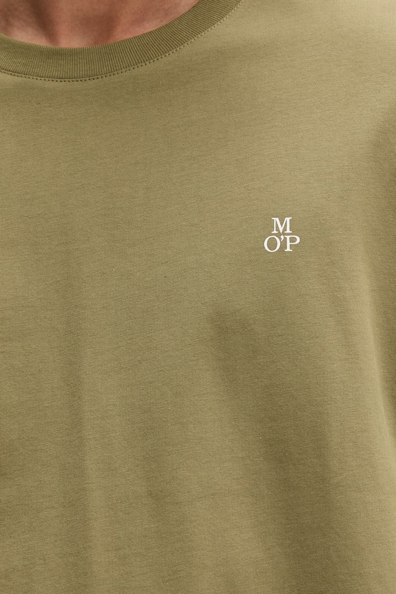 Marc O'Polo tricou basic pentru bărbați, din bumbac 5000013957 verde