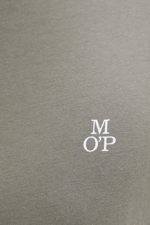 Marc O'Polo T-shirt basic męski bawełniany 5000013957 zielony