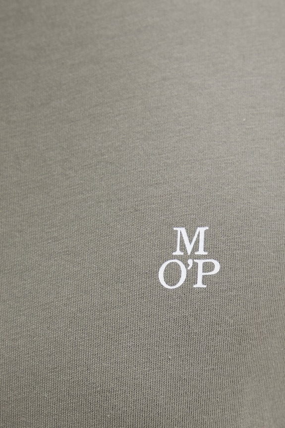 Marc O'Polo T-shirt basic męski bawełniany 5000013957 zielony