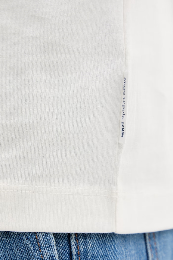 Marc O'Polo T-shirt męski bawełniany 5000010024 beżowy