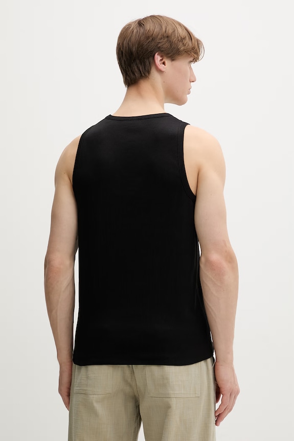 Oblečenie Marc O'Polo top pánsky bavlnený s elastanom 5000010252 čierna