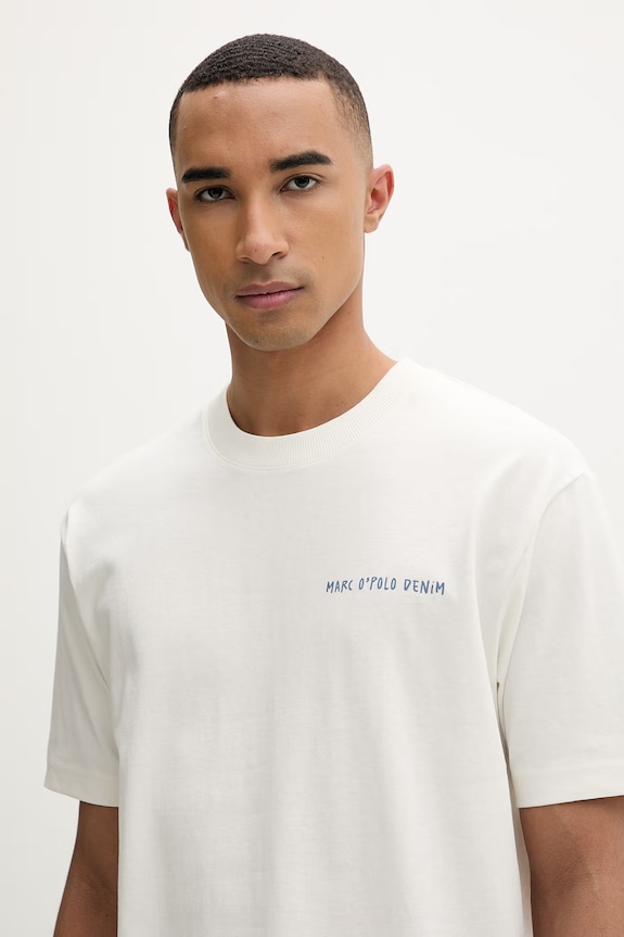 Marc O'Polo tricou pentru bărbați, din bumbac bej 5000010820